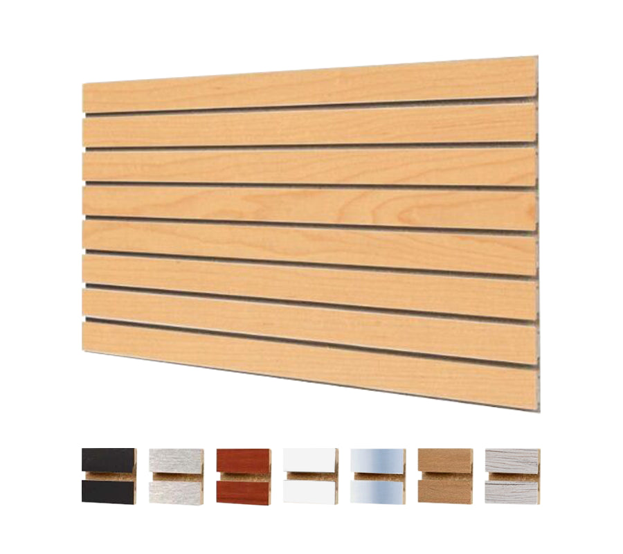 4′ x 8′ Slatwall Panel (Pack Of 1) – Maple