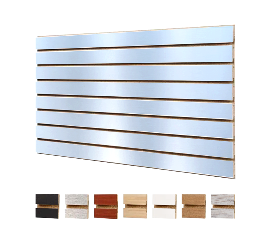 4′ x 8′ Slatwall Panel (Pack Of 1) – Mirror
