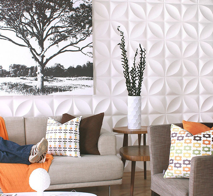 3D Wall Panels Living Room