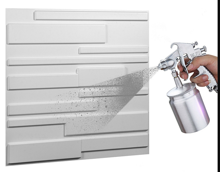 3D textured PVC wall panels