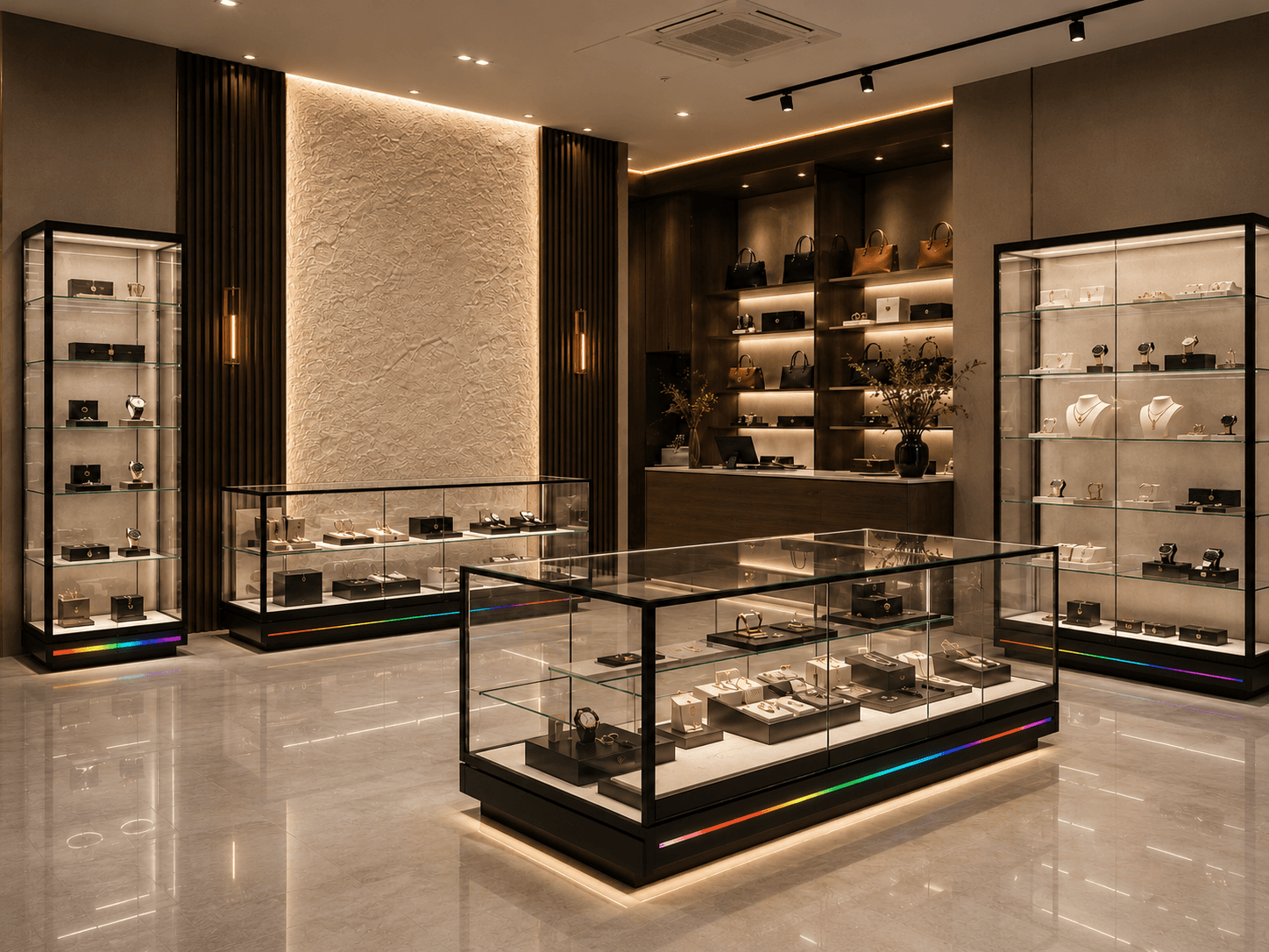 Bayleen luxury display showcase