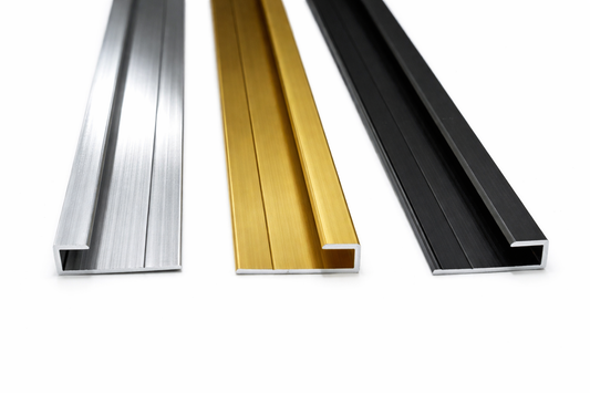 Aluminum trim--L Connection - 0.03inch