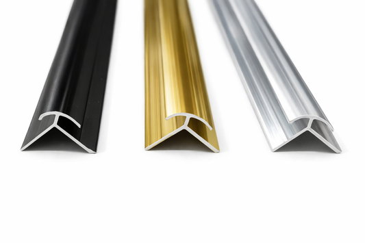 Aluminum trim--Outside Corner - 0.03inch