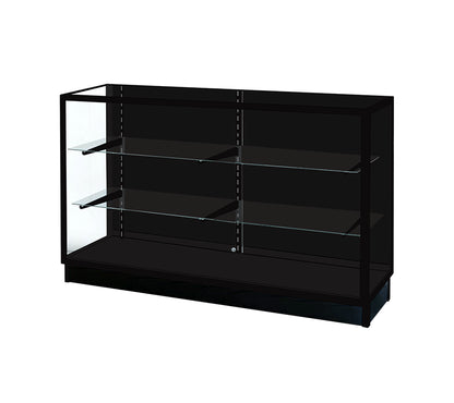 4′ Black Standard Extra Vision Display Case