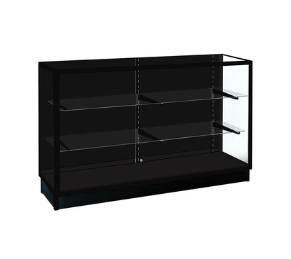 4′ Black Standard Extra Vision Display Case