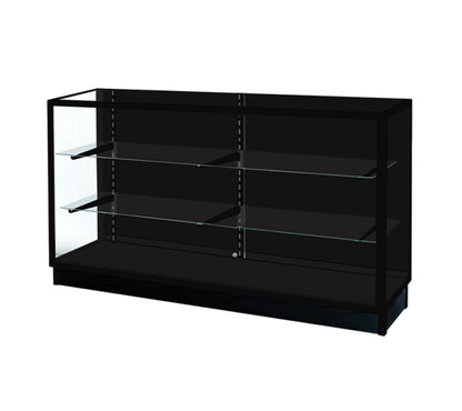 6′ Black Standard Extra Vision Display Case