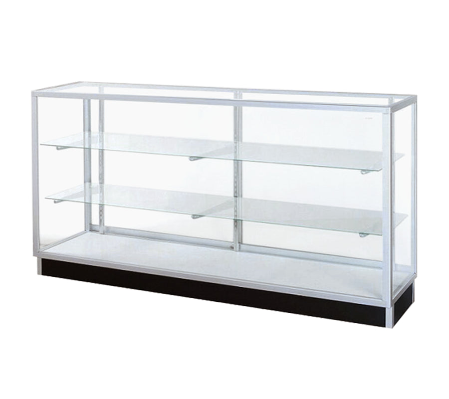 6′ Silver Standard Extra Vision Display Case