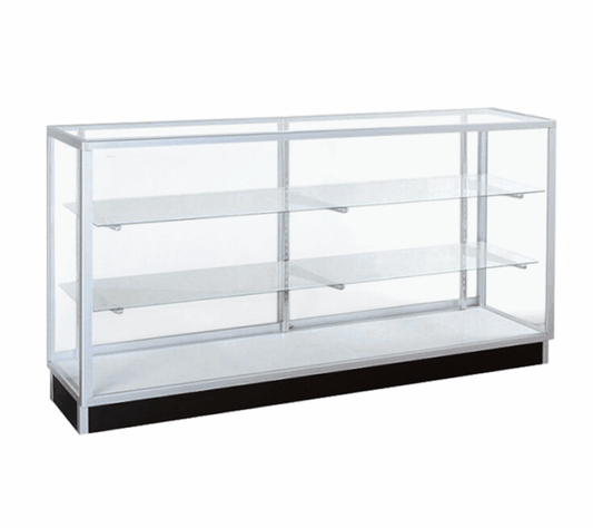 6′ Silver Standard Extra Vision Display Case