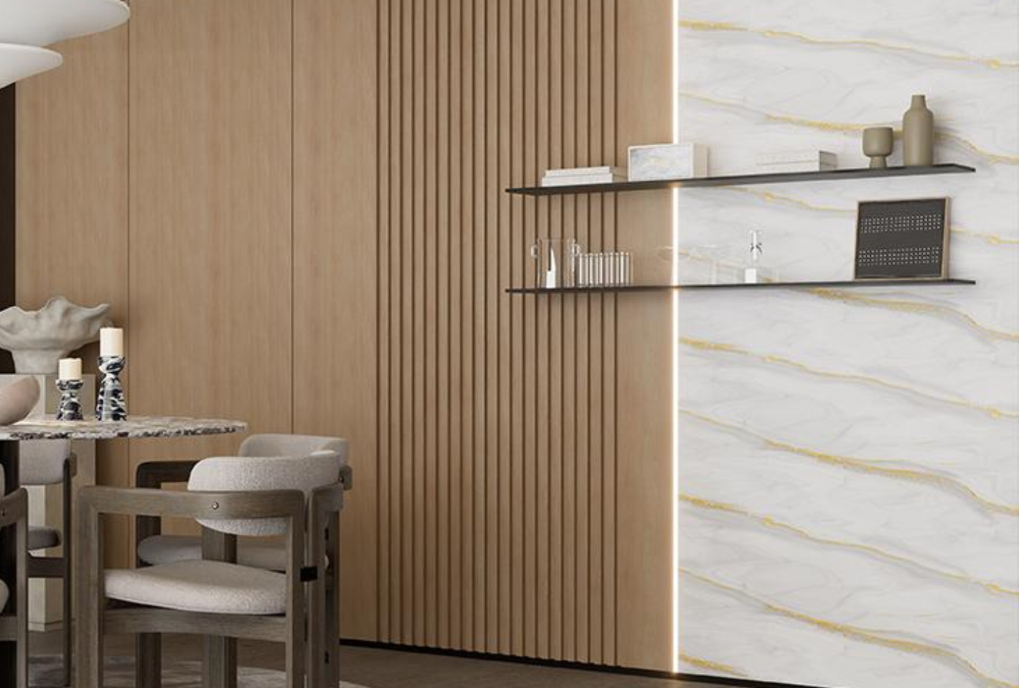 PVC MARBLE SHEET - LJ80002T