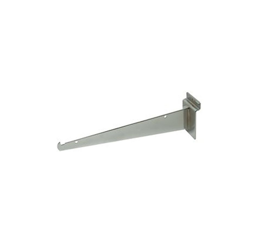 10″ Shelf Bracket For Slatwall – Chrome