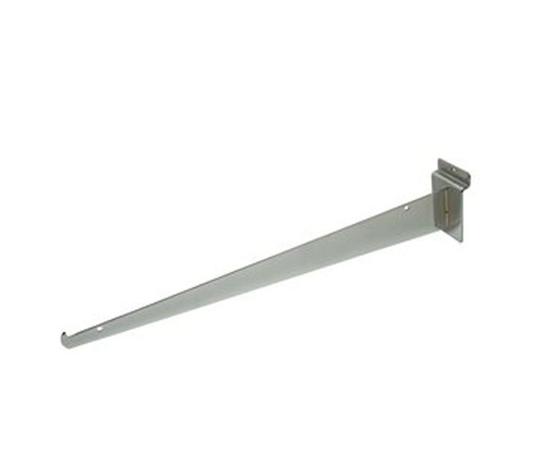 16″ Shelf Bracket For Slatwall – Chrome
