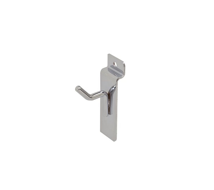 1″ Slatwall Hook – Chrome