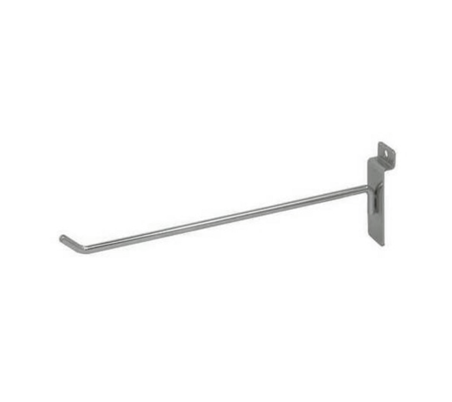 10″ Slatwall Hook – Chrome