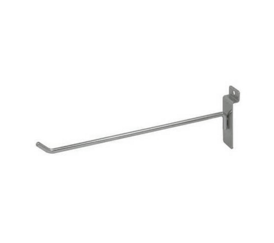 10″ Slatwall Hook – Chrome