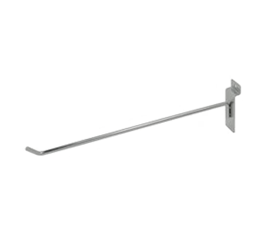 12″ Slatwall Hook – Chrome