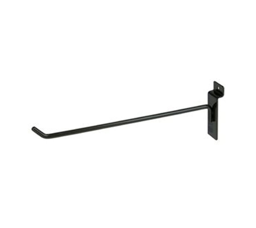 10″ Slatwall Hook – Black
