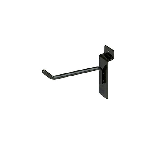 4″ Slatwall Hook – Black