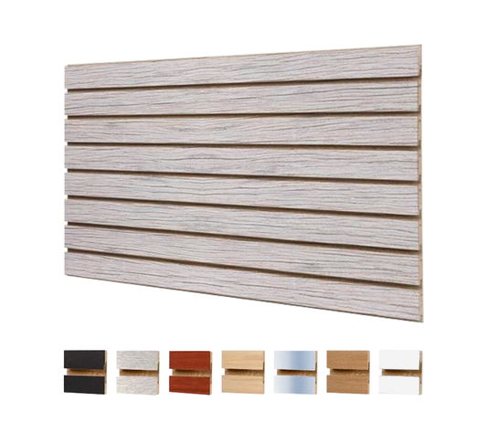 4′ x 8′ Slatwall Panel (Pack Of 1) – Barnwood
