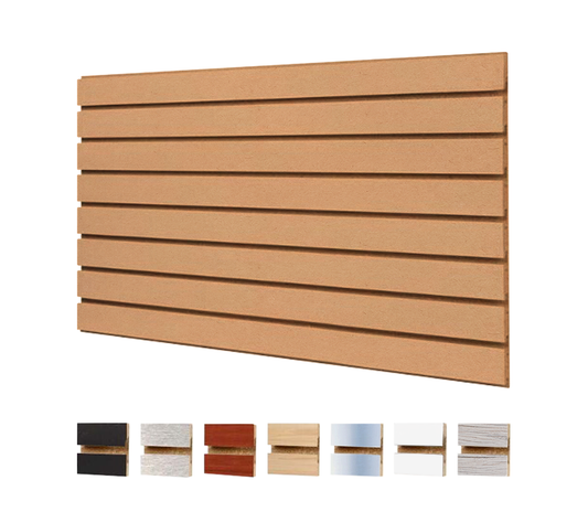 4′ x 8′ Slatwall Panel (Pack Of 1) – Paint Grade