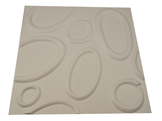 Waterproof Matt White 3D Board Panel PVC