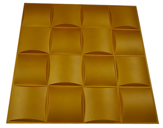 Plastic marble 3D wall panels for home