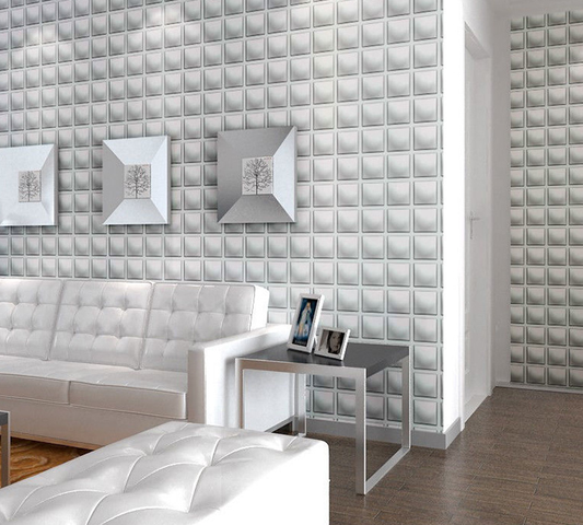 DIY 3D PVC Wall Panel for TV Background