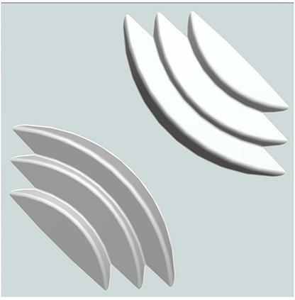 3D Embossed PVC panel