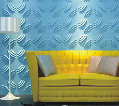 3D Embossed PVC panel