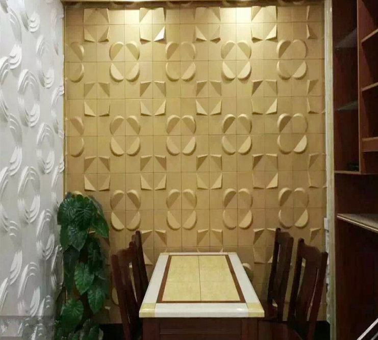 Custom 3D PVC wall panel