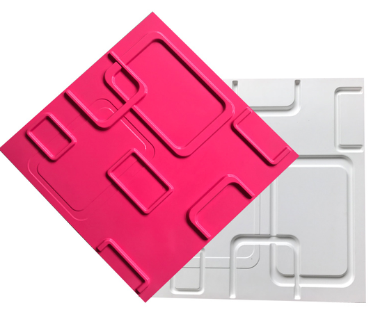 Light weight 3D wall panels