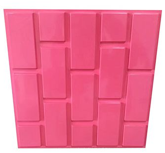 3D PVC wall panels for bedroom