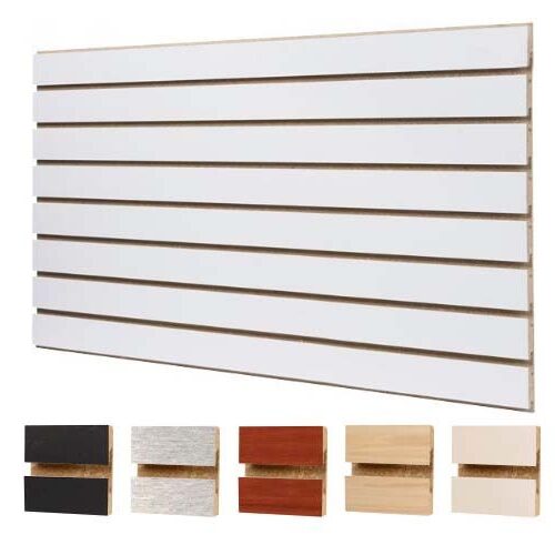 2′ x 4′ Slatwall Panels (Pack Of 2) – White